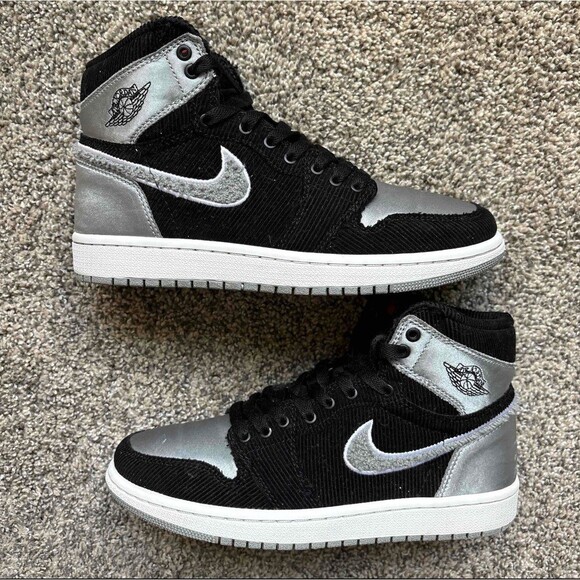 Nike Air Jordan 1 High Aleali May Shadow Satin Size 6.5 Youth (Size 8 Women's) - Picture 1 of 6